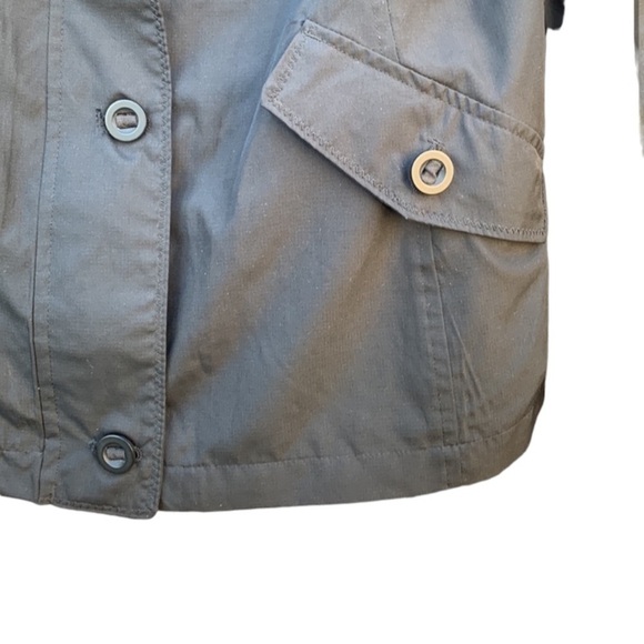 LANDS’ End – Women’s Full Zip/Button Down Fall Jacket - Size XS 2/4 - Black - Picture 5 of 5